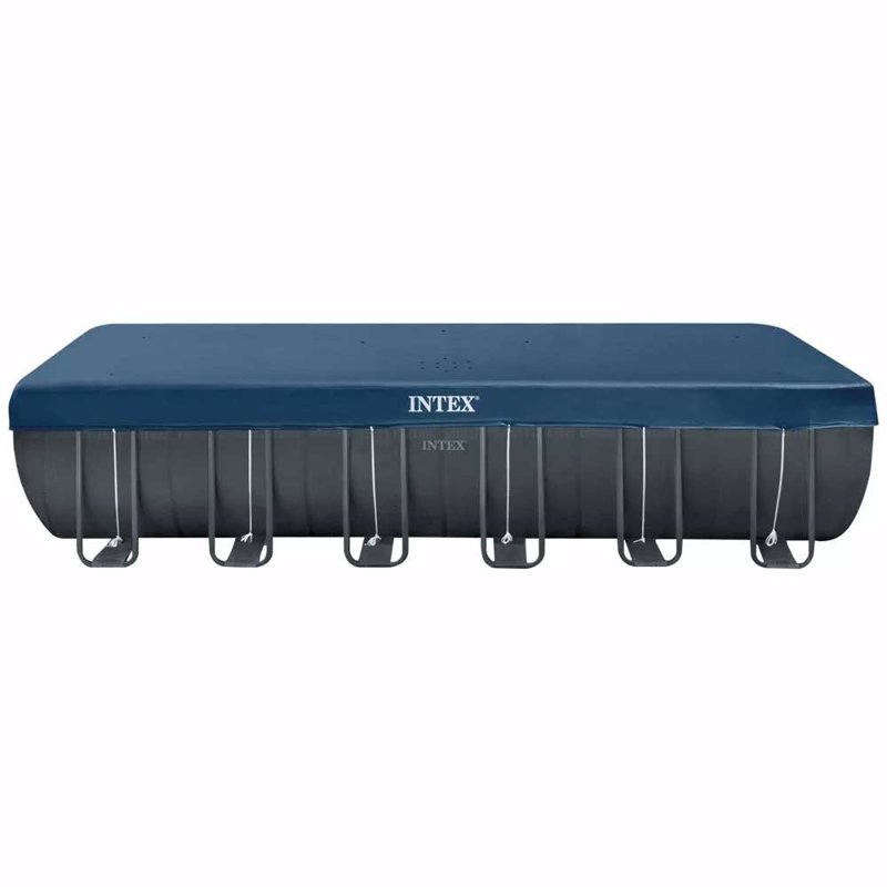 Прямоугольный каркасный бассейн Intex 26368 Ultra Frame Rectangular Pool (732x366x132 см)