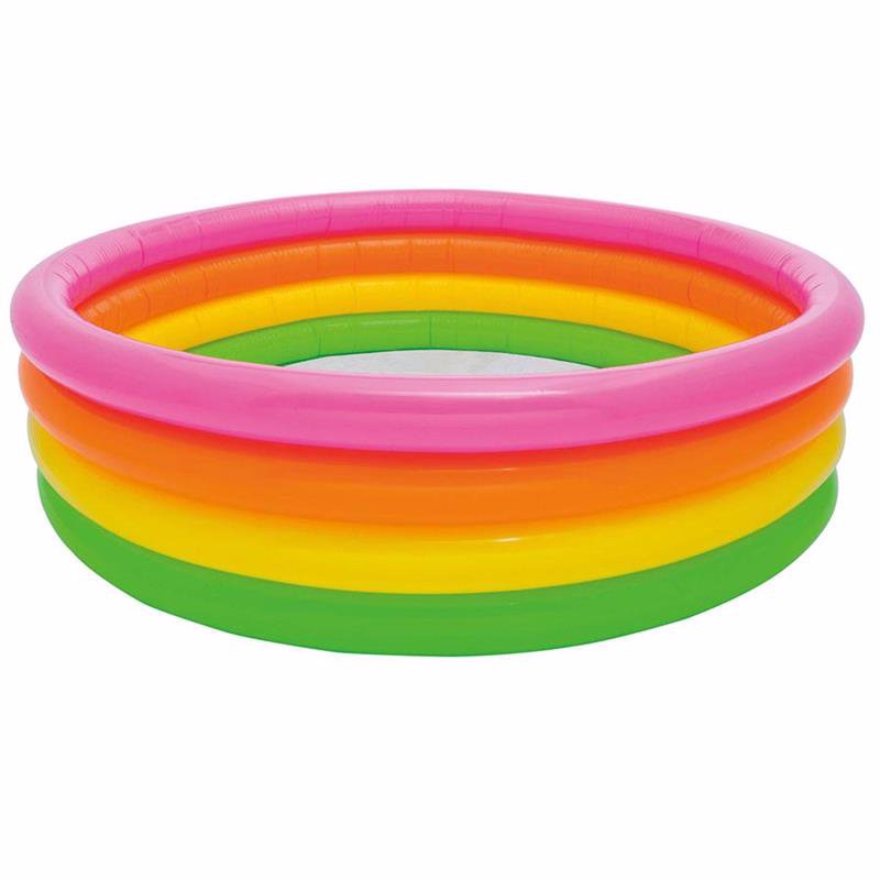 Детский надувной бассейн Intex 56441 Sunset Glow Pool (168x46 см)