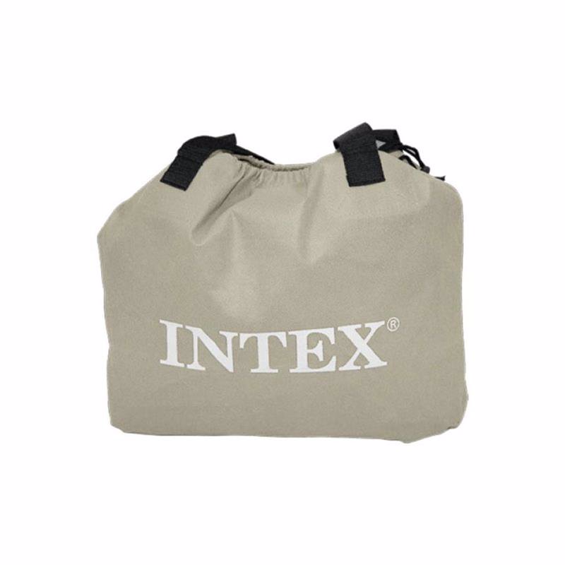 Двуспальная надувная кровать Intex 64458 (152 х 203 x 46 см) Ultra Plush + Встроенный электронасос 220В