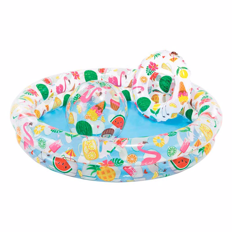 Детский надувной бассейн Intex 59460 Stargaze Pool Set (122х25 см)