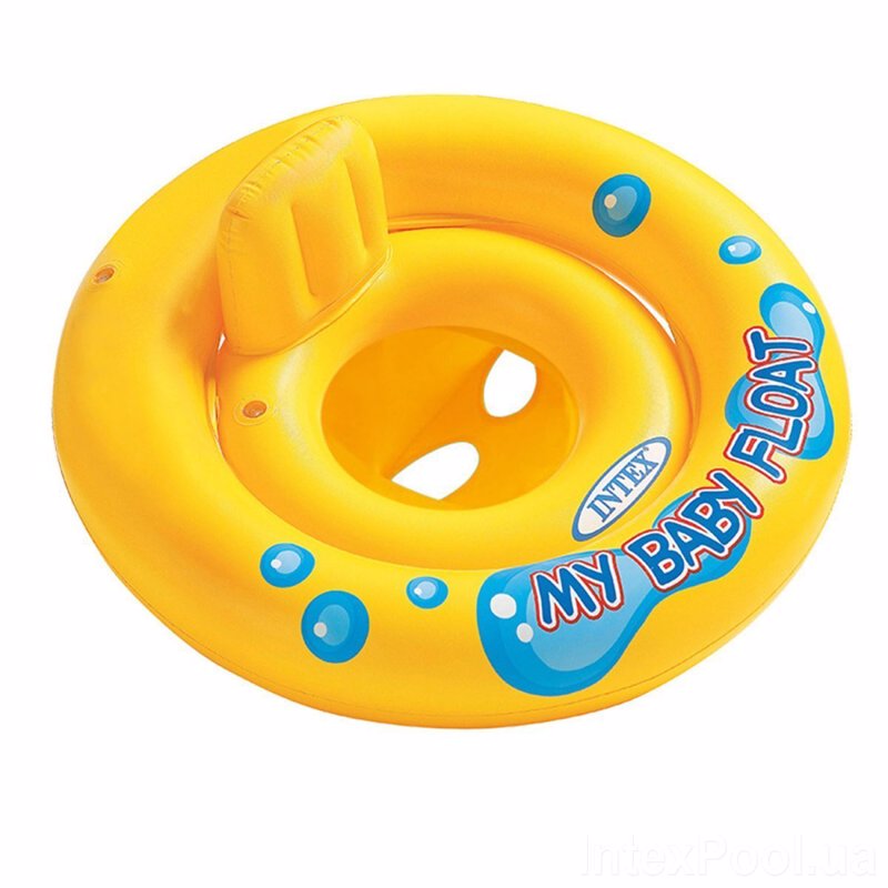 Детский надувной круг-плотик Intex 59574 My Baby Float (67 см)
