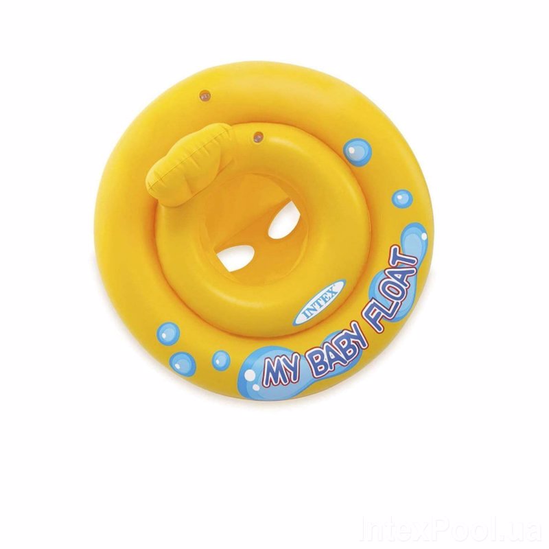 Детский надувной круг-плотик Intex 59574 My Baby Float (67 см)