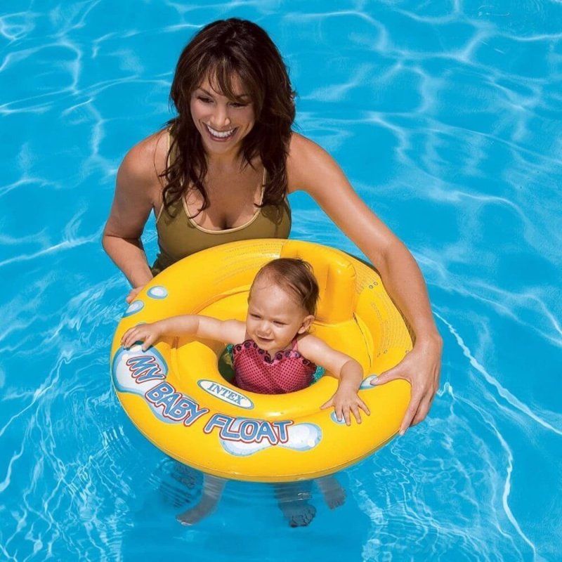 Детский надувной круг-плотик Intex 59574 My Baby Float (67 см)