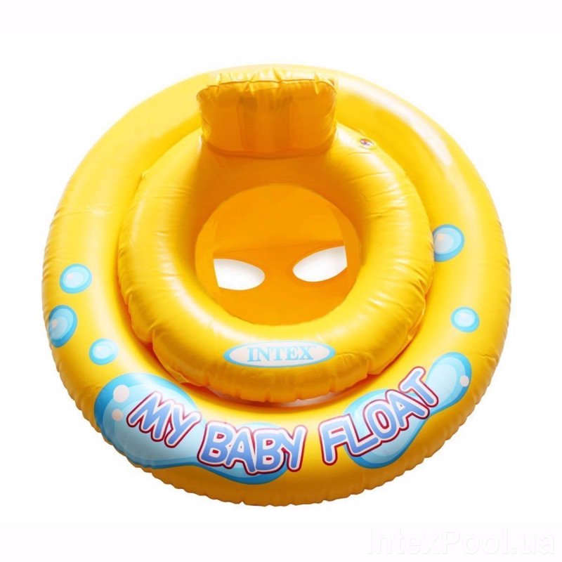 Детский надувной круг-плотик Intex 59574 My Baby Float (67 см)