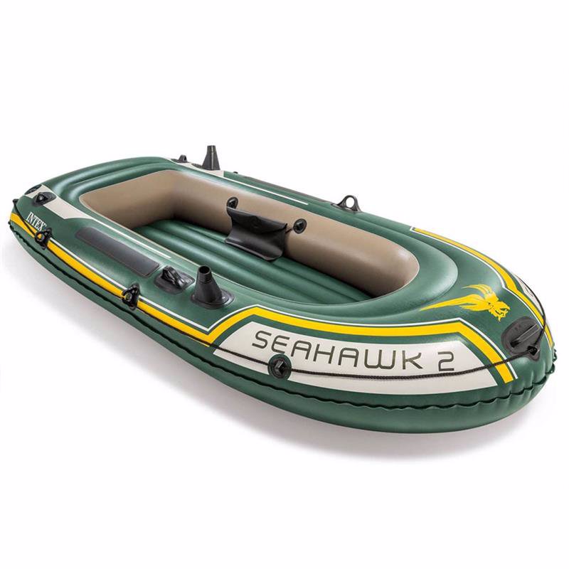 Двухместная надувная лодка Intex 68346 (236x114x41 см) SeaHawk 2