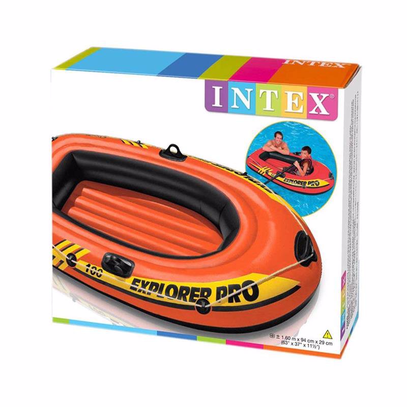 Одноместная надувная лодка Intex 58355 (160х94х29 см) Explorer Pro 100