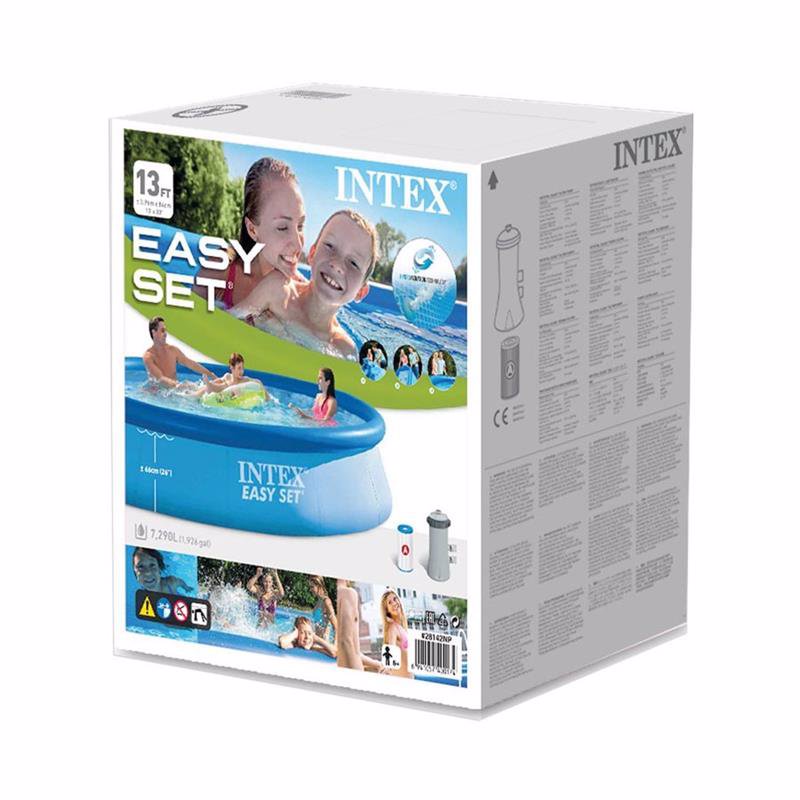 Надувной бассейн Intex 28142 Easy Set Pool (396x84 см)