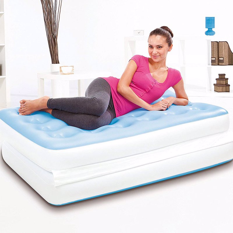 Надувной диван-трансформер Bestway 75038 (152 x 188 x 64 см) Double 5 In 1 Multifunctional Couch + Внешний электронасос 220В