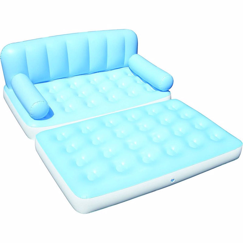 Надувной диван-трансформер Bestway 75038 (152 x 188 x 64 см) Double 5 In 1 Multifunctional Couch + Внешний электронасос 220В