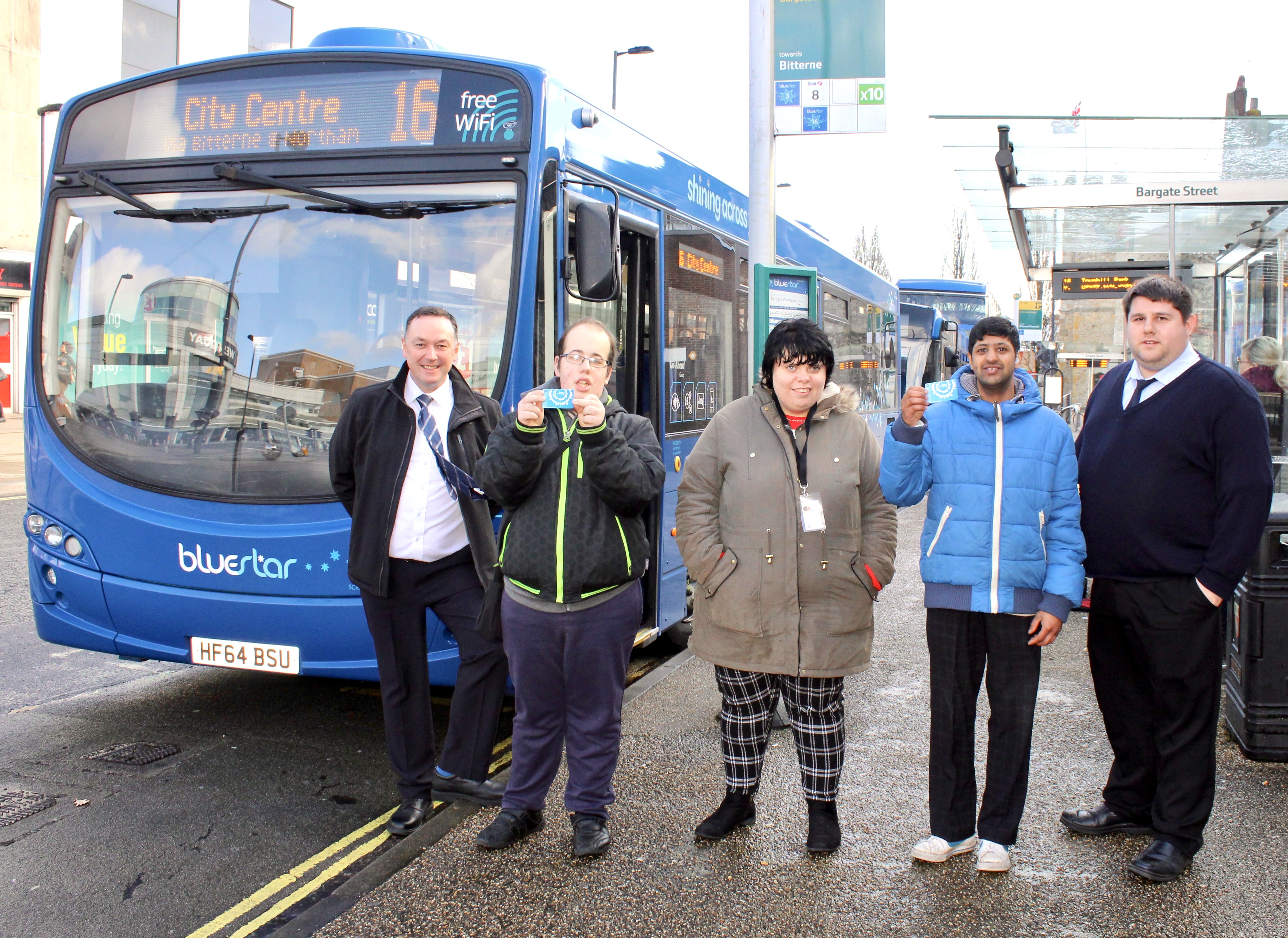 Members of Mencap and Bluestar