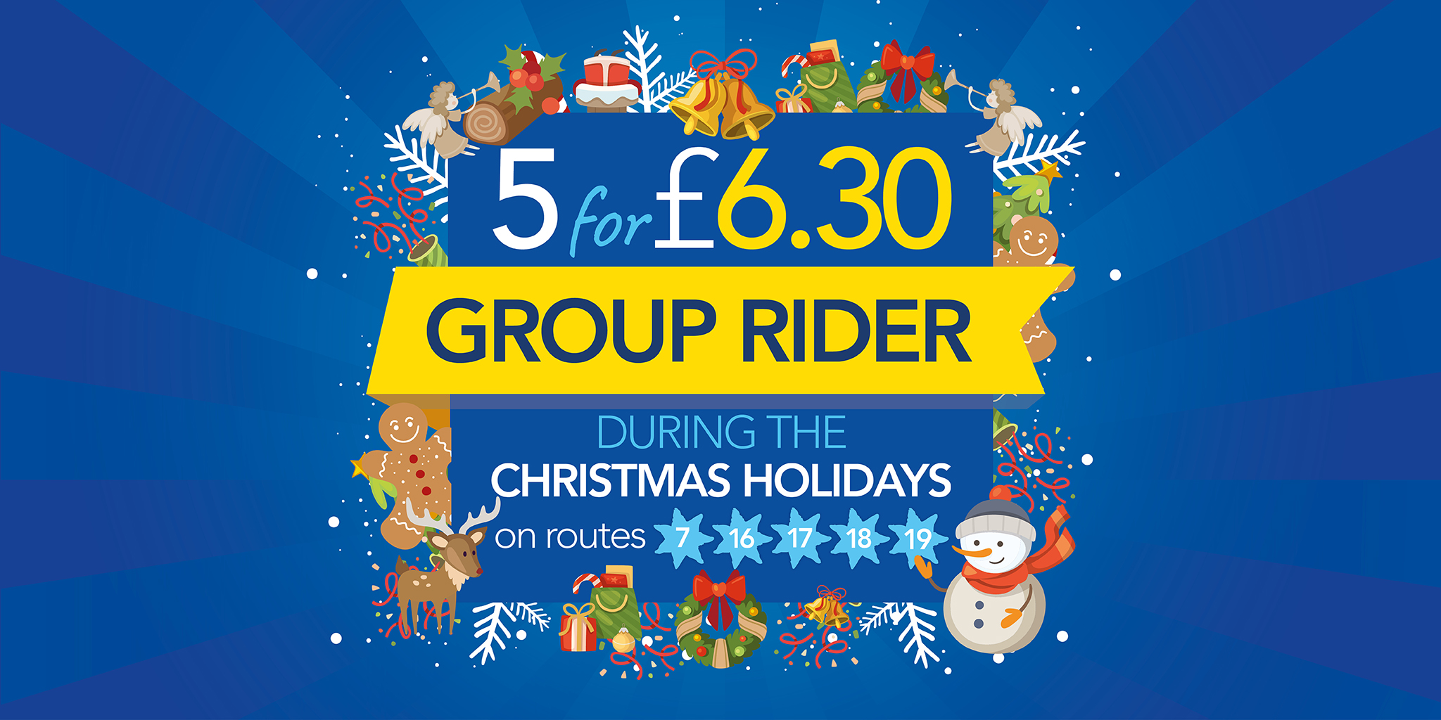 Holiday group rider back for Christmas