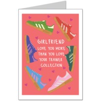 Adidas Girlfriend Happy Valentine's Day Card