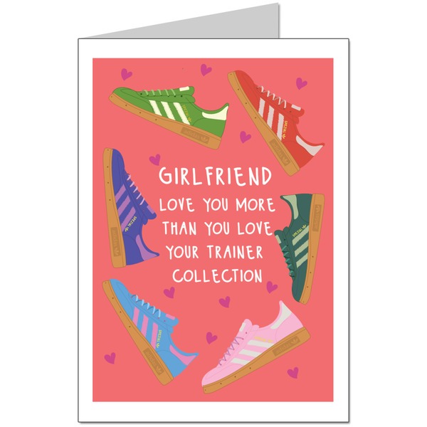 Adidas Girlfriend Happy Valentine's Day Card