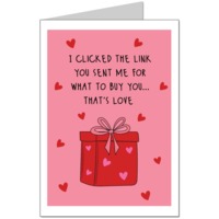 The Perfect Gift Happy Valentine's Day Card