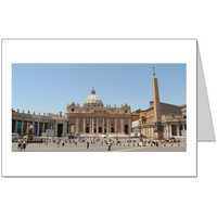 St Peters Basilica Card