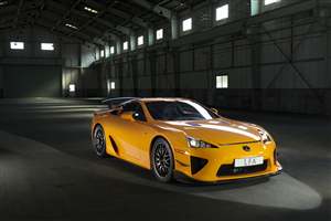 Lexus reveal LFA Nurburgring