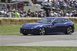 Chef drives FF at Goodwood