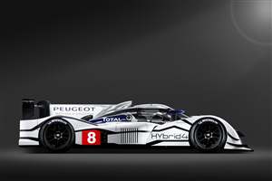 Peugeot try out racing green