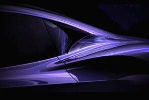Infiniti electric sports car