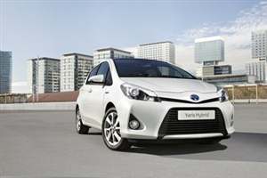 First glimpse of Yaris Hybrid