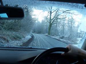 Don't get caught out by ice