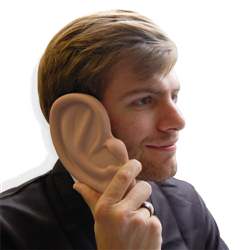 Fool the police with ear phone