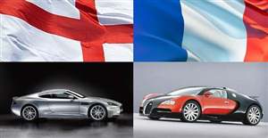 Car football: England v France