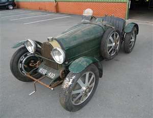Fake Bugatti to fetch £100k