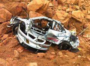 Jeremy Foley crash pics