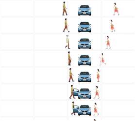 Nissan Note flip-book