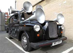 'Sound Taxi' tours London