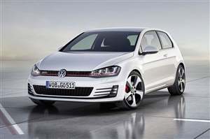 VW Golf GTi images leaked