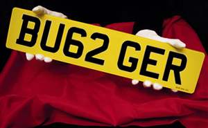 DVLA bans 'rude' plates