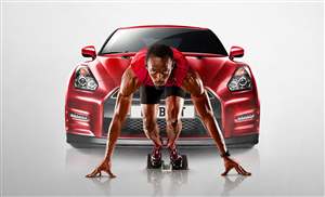 Usain Bolt to develop GT-R