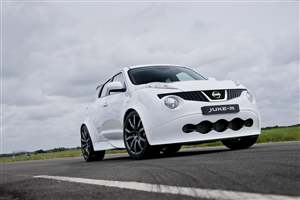 Nissan Juke-R hits the road