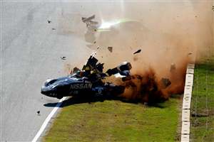 Nissan DeltaWing crash