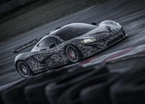 McLaren P1 development pics