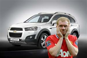 Man U star has car stolen