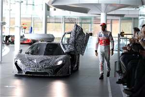 McLaren P1 public debut