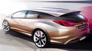Honda Civic estate concept
