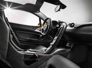McLaren P1 interior revealed