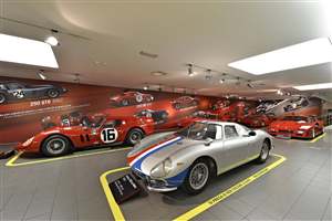 Ferrari supercar exhibition