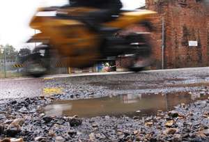 Britain's pothole misery
