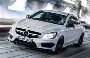 Mercedes CLA 45 AMG leaked