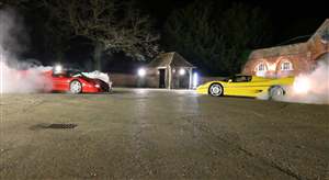 Ferrari F50 Tug of War