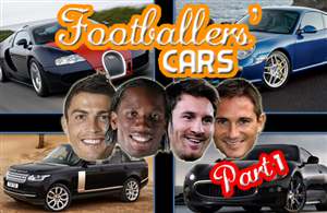 Footballers' cars