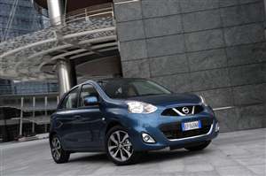 Nissan Micra facelifted