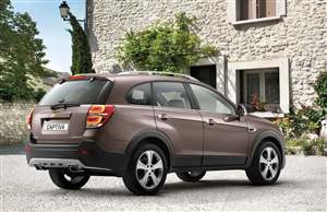 Chevrolet Captiva facelifted