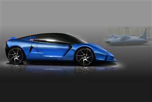 Bluebird DC50 supercar