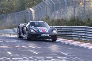 918 Spyder breaks 'Ring record